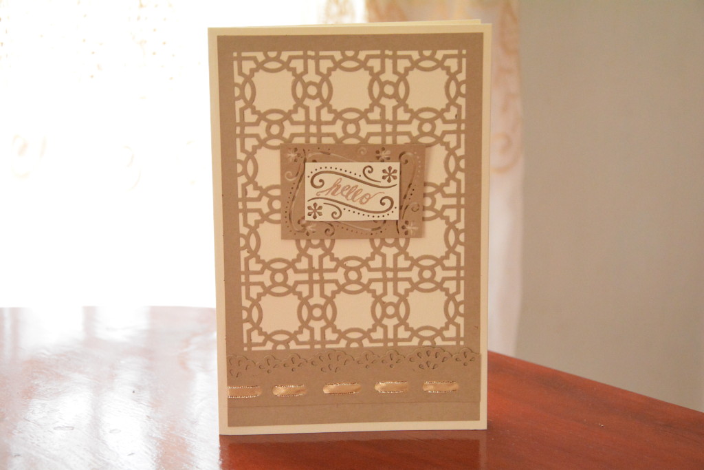 Caning Pattern Card